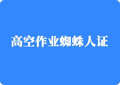 鸡巴操逼图片视频高空作业蜘蛛人证